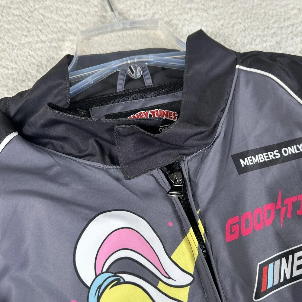 Members Only Jacket Youth Medium Looney Tunes Lola Bunny Racing Love Graphic